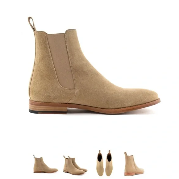 Oro | Shoes | Mens Classic Chelsea Boots Tan | Poshmark display picture 2